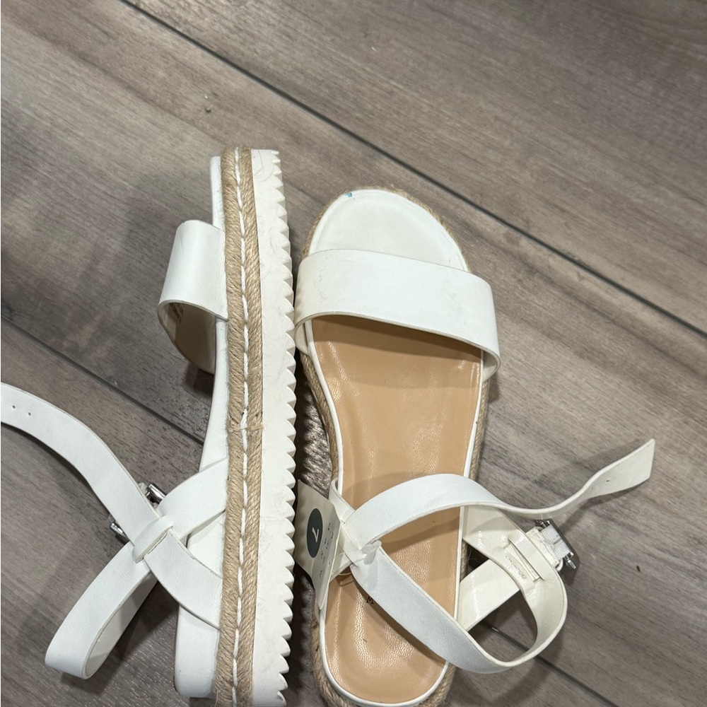 White Espadrille Sandals